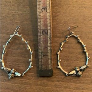 Lucky Brand bee dangle earrings